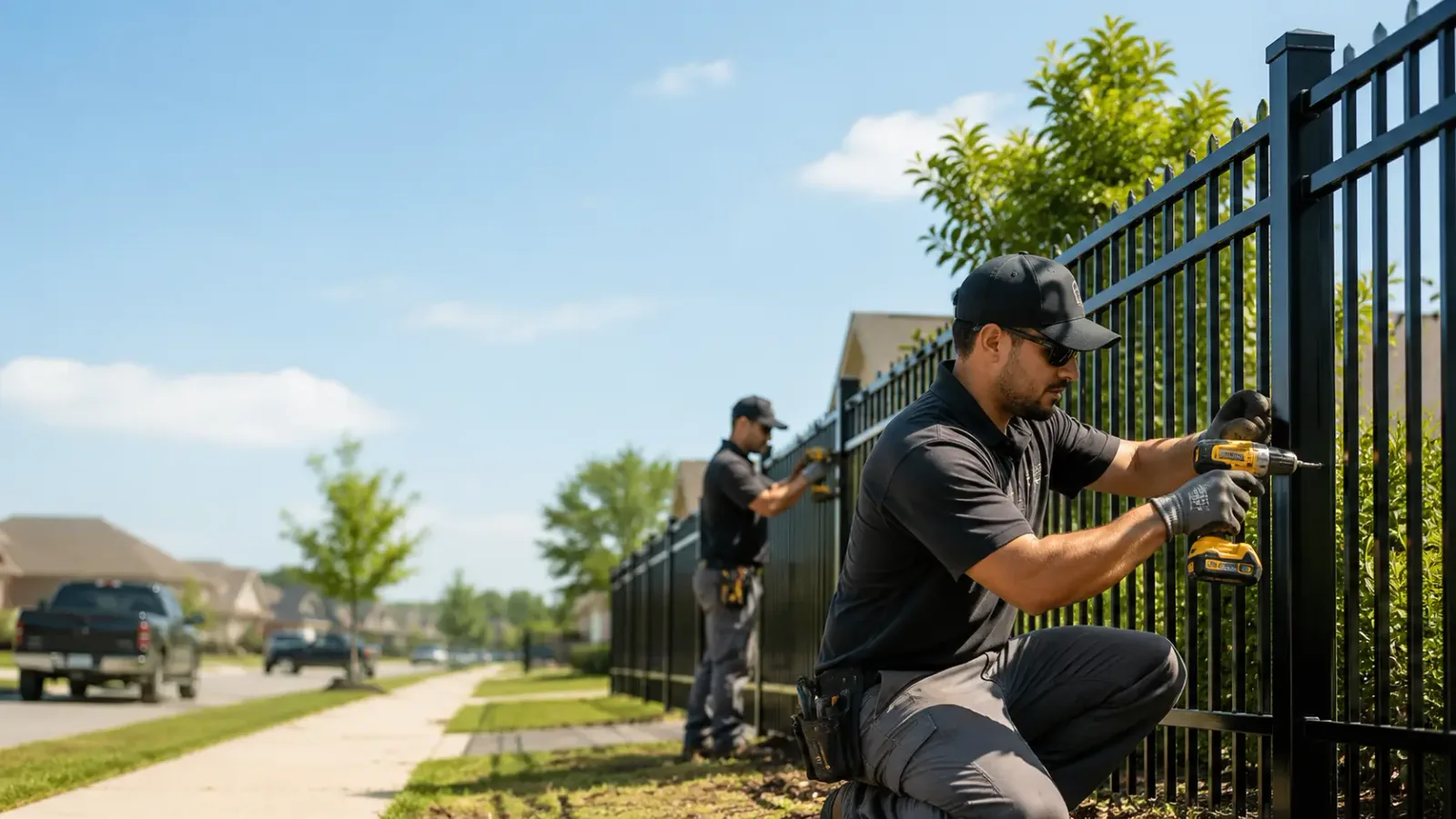 Metal Fence Installation in Saint Paul, AR